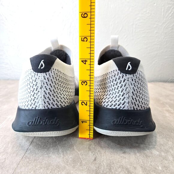 Allbirds Slip On Comfort Sneakers 9.5 White Stretch Mesh Athletic Sporty Shoes - Picture 4 of 12